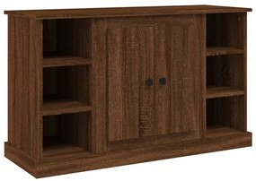 816447 vidaXL Servantă, stejar maro, 100x35,5x60 cm, lemn prelucrat