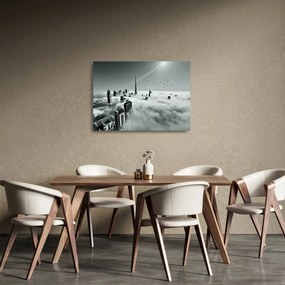 Tablou pe sticlă - Zgârie-nori, dubai (70x50 cm)