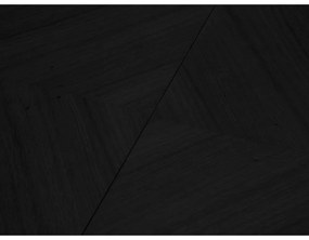 Masă de dining rotundă extensibilă cu blat negru cu blat suplimentar ø 120 cm Magnus – Windsor &amp; Co Sofas