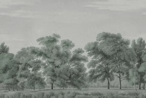 Fototapet, Whispering Forest, Blue, Rebel Walls