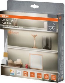 Osram - Corp de iluminat LED liniar reglabil cu senzor BATTEN LED/21W/230V 2700/4000/6500K 150,4 cm