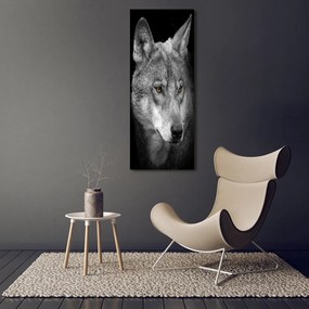 Tablou Printat Pe Sticlă Portret de lup