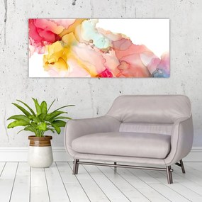 Tablou - Abstract din cerneală (120x50 cm)