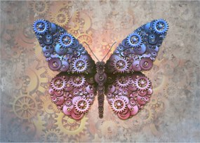 Tablou - Fluture steampunk (70x50 cm)