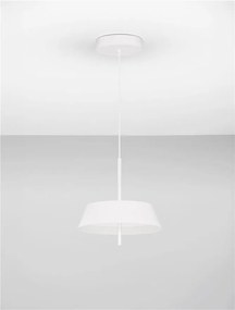 Lustra LED suspendata VELIO alb 35cm