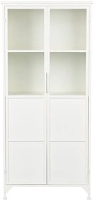 Vitrină albă din metal Miya – White Label