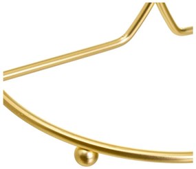 Suport vertical pentru prosoape de bucătărie din hârtie auriu din metal ø 16 cm – Casa Selección