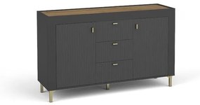 Comodă Mossana MO6 (negru). 1096837