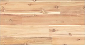 vidaXL Raft suspendat, 60x20x2 cm, lemn masiv de acacia netratat