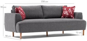 Canapea Felix Extra Soft Sofa - Dark Grey