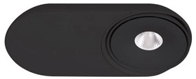 Spot LED Aplicat Directionabil Design Modern, Vector 10w negru