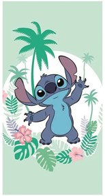 Disney Lilo și Stitch Green prosop de baie, prosop de plajă 70x140cm