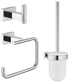 GROHE 40757001 - Set de accesorii ESSENTIALS CUBE, crom lucios