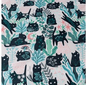 Lenjerie de pat din microfibra CREEPY CATS colorat Dimensiune lenjerie de pat: 70 x 90 cm | 140 x 200 cm