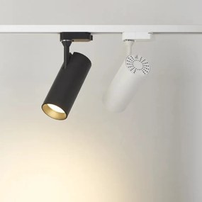 Spot LED directionabil pentru sina Track Project Collection, Gemini negru