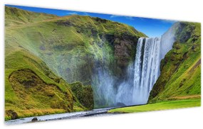 Tablou - Cascada Seljalandsfoss (120x50 cm)