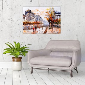 Tablou - Viața în oraș (70x50 cm)