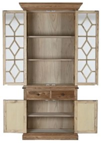 Vitrina vintage, din lemn reciclat, natur, Elmwood