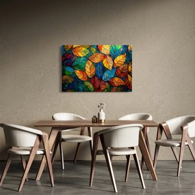 Tablou - Mozaic din frunze (90x60 cm)