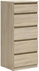 Comoda TETRIX, stejar sonoma, PAL, 50x45x115 cm