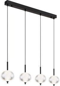Lustră LED pe cablu Globo 16042-4H AIDA 4xLED/5,75W/230V 3000K/4500K/6500K