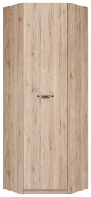 Dulap de haine de colț Executive SZFN1D (Stejar san remo deschis). Promo -18%. 798583