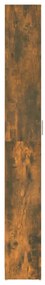 Sifonier de hol, stejar fumuriu, 55x25x189 cm, lemn prelucrat Stejar afumat, 1