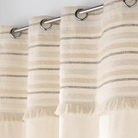 Draperie în culoare naturală 140x180 cm Atlas – douceur d'intérieur