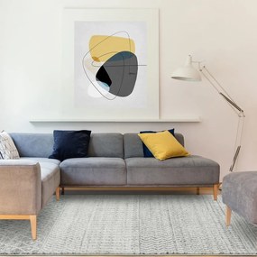 Covor grej 200x290 cm Nova Aztec Grey – Asiatic Carpets