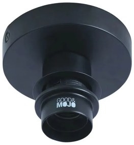 Plafoniera eco din iarba de mare Andros, negru/natur/alb