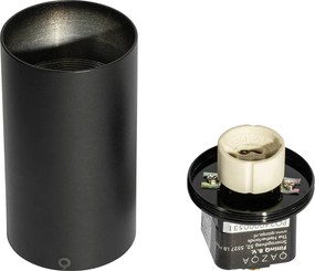 Spotlight modern negru pentru sistem de șină monofazat GU10 35mm - Iconic Ruby Honey