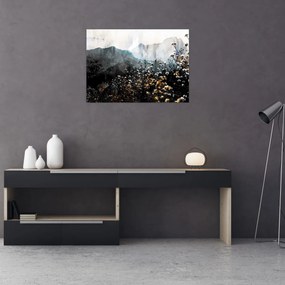 Tablou - Ilustrație de flori sălbatice (70x50 cm)