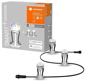 Ledvance - Set pre prelungitor exterior LED RGB SMART+ 3xLED/0,7W/230V IP65 Wi-F