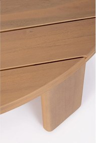 Măsuță de cafea pentru exterior din lemn de acacia 80x100 cm Pablo – Bizzotto