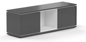 Dulap de perete Creator 123,2 x 35 x 40 cm, alb/antracit
