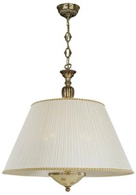 Lustra suspendata clasica din alama design italian 6522 D-60cm