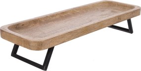 Tavă din lemn 16x46 cm Mango – Orion