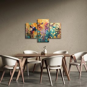 Tablou - Pictura abstractă a naturii (90x60 cm)