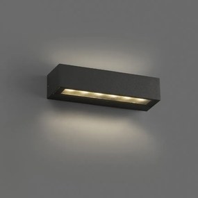 Aplica LED de exterior ambientala design modern IP65 DORO-13 gri inchis