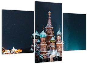 Tablou construcției din Rusia (90x60 cm)