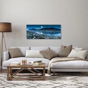 Tablou - Islanda noaptea (120x50 cm)
