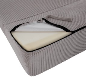 Scaun pliant/saltea PELOS, gri