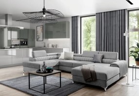 Supermobel Canapea in forma de U LACANTE, 354x92x202, Gojo 40, stanga