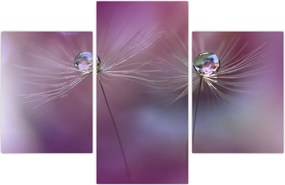 Tablou cu picături pe puf (90x60 cm)