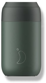 Cană termică Chilly's Bottles - verde pădure 340 ml, colecția Series 2