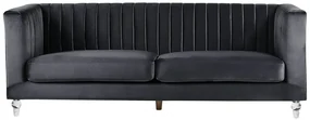 Canapea 3 locuri Arisaig (negru) . 1008529