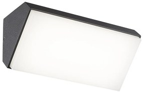 Aplica LED iluminat exterior modern IP65 SOLDEN gri inchis
