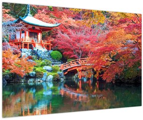 Tablou - Peisaj oriental (90x60 cm)