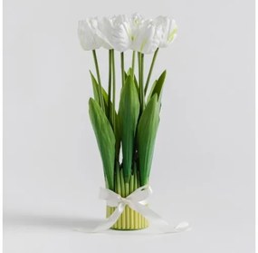 Compozitie florala tulipanes