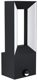 Aplică LED de exterior cu senzor RIFORANO 2xLED/5W/230V IP44 Eglo 98726